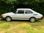 Saab 900 coupe automaat org nederlands, Auto's, Oldtimers, Wit, Bedrijf, Blauw, Velours
