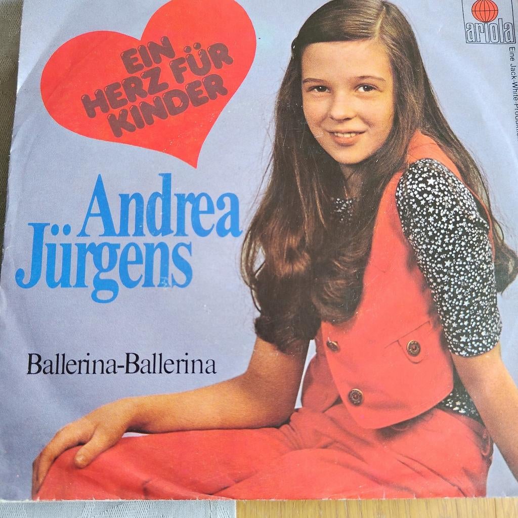 Andrea Jürgens - Ein Herz für Kinder Ballerina-Ballerina S, Ophalen of Verzenden, Gebruikt, 7 inch