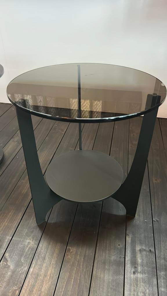 Metaform Parabol bijzettafel nieuw, Minder dan 55 cm, Rond, Nieuw, Ophalen