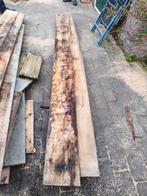 6 eiken schaaldelen, diverse afmetingen., Doe-het-zelf en Verbouw, Hout en Planken, Ophalen, Eiken, Minder dan 200 cm, Plank