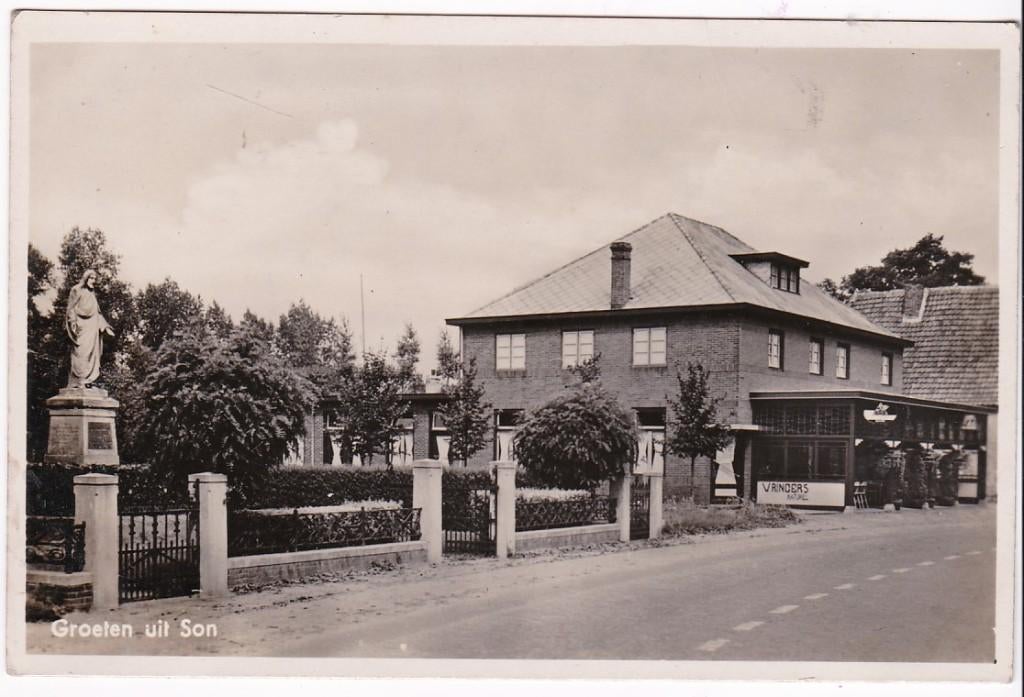 Son, Groeten uit ...mooie echte foto ansicht ca. 1950., Verzenden, 1940 tot 1960, Ongelopen, Noord-Brabant