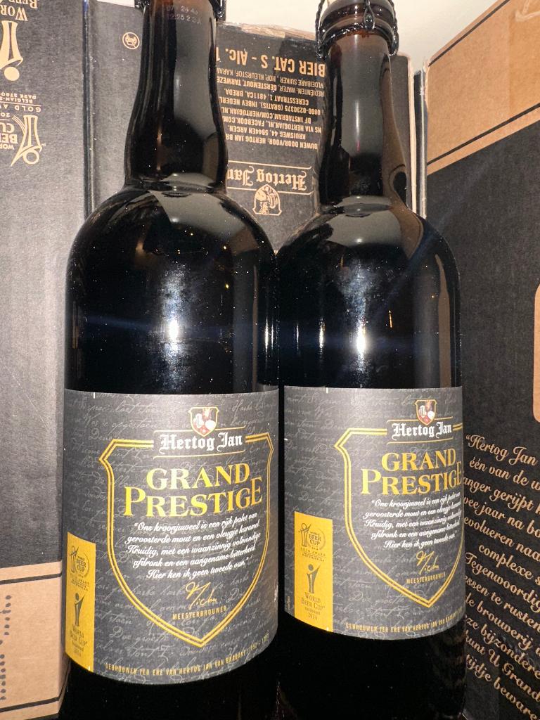 Hertog Jan Grand Presige 2020,, Verzamelen, Biermerken, Ophalen of Verzenden, Nieuw, Flesje(s), Hertog Jan