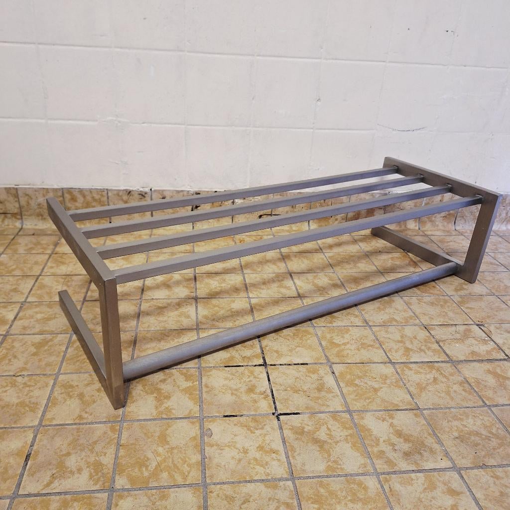 Metalen Design Kapstok / Hoedenplank / Zonder Haakjes, Huis en Inrichting, Woonaccessoires | Kapstokken, Gebruikt, -, -, Minder dan 100 cm