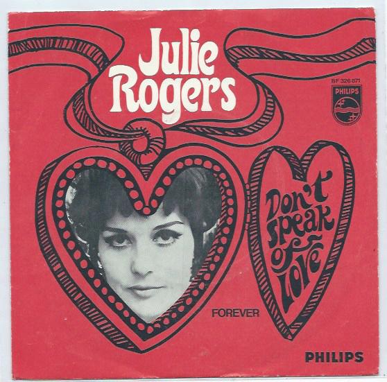 Julie Rogers- Don't speak of Love, Verzenden, Zo goed als nieuw, Pop