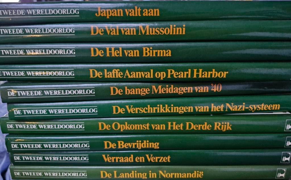WO2 boekenreeks Lekturama – 10 delen, Tweede Wereldoorlog, Ophalen of Verzenden, Zo goed als nieuw, Algemeen