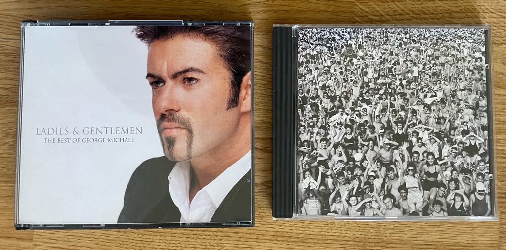 George Michael CD's: Listen Without Prejudice & Ladies & Gen, Cd's en Dvd's, Ophalen of Verzenden, Zo goed als nieuw, Dance Populair