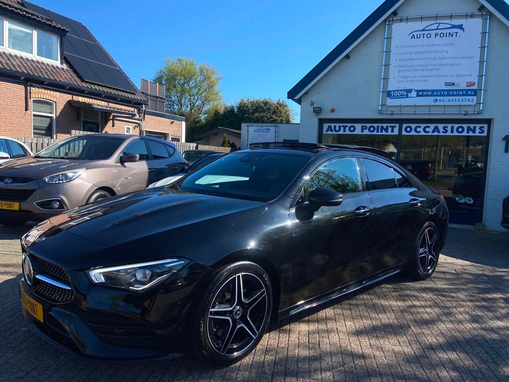 Mercedes-Benz CLA-klasse 200 AMG-NIGHT PAKKET/PANO/SFEER/WID, CLA, Gebruikt, Euro 6, 4 cilinders