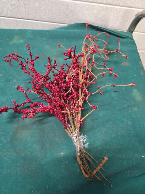 kunstplant rode bes, Ophalen of Verzenden, 'T Olde Gre-j, Info@toldegrej.nl, Endepoelstraat 20f Didam