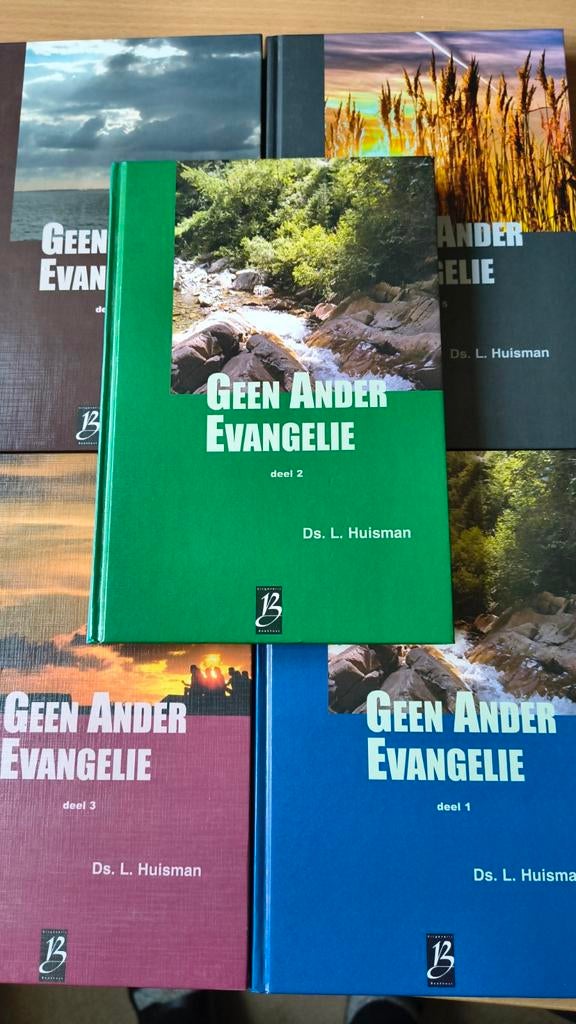 Geen ander evangelie. Ds L Huisman. Deel 1 t/m 5, Boeken, Ophalen of Verzenden, Zo goed als nieuw, Ds L Huisman, Christendom | Protestants