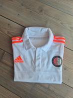 Feyenoord Polo Adidas maat L, Kleding | Heren, Maat 52/54 (L), Wit, Ophalen of Verzenden, Zo goed als nieuw