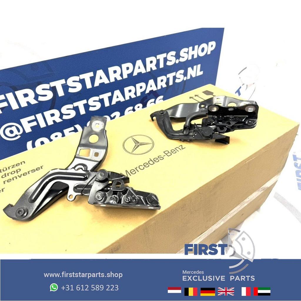 W177 W247 W118 H247 X247 MOTORKAP SCHARNIEREN SET L/R A B CL, Gebruikt, -, Ophalen of Verzenden, -