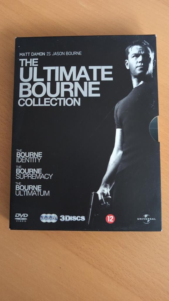 The Ultimate Bourne Collection - 3 DVD Boxset, Boxset, Actie, Ophalen of Verzenden, Zo goed als nieuw