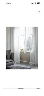 IKEA Mulig Kledingrek Wit - Praktisch en Stijlvol, Ophalen of Verzenden, Zo goed als nieuw