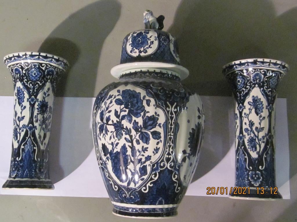 antiek delfts blauw kaststel, Ophalen