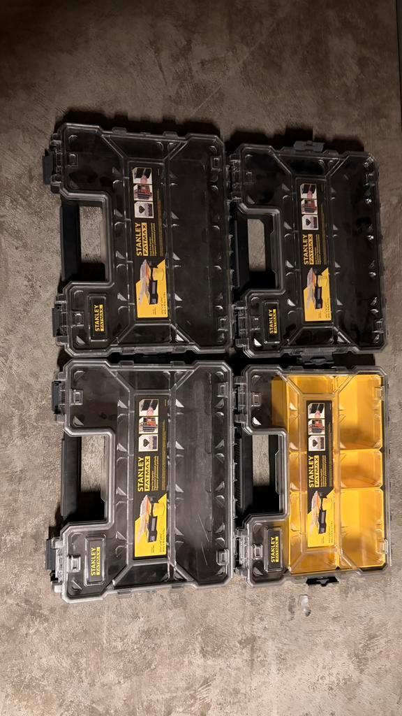 Stanley Fatmax Deep Pro Organizers, Doe-het-zelf en Verbouw, Gereedschapskisten, Gebruikt, Ophalen