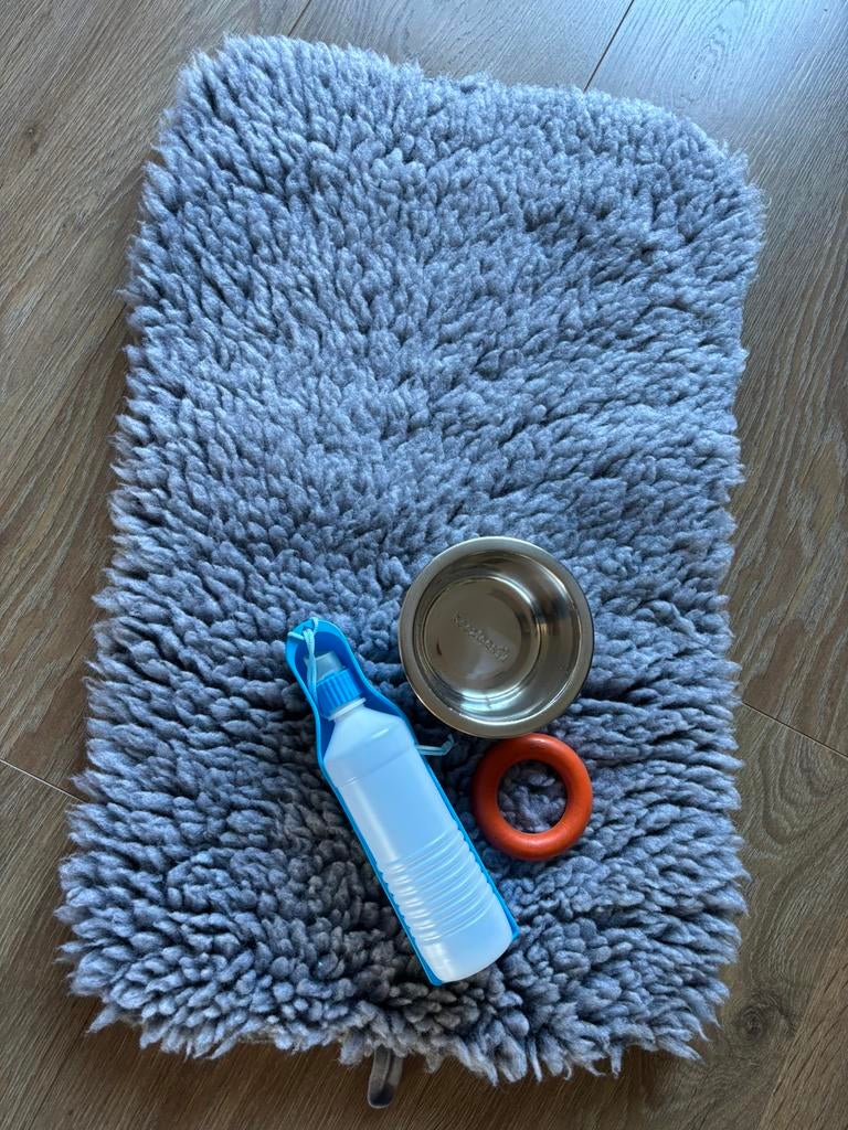 Adori sheepskin voor in hondenbench - grijs, Ophalen of Verzenden