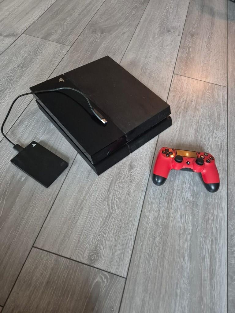 Playstation 4, Ophalen, Gebruikt, Met harde schijf, Met 1 controller