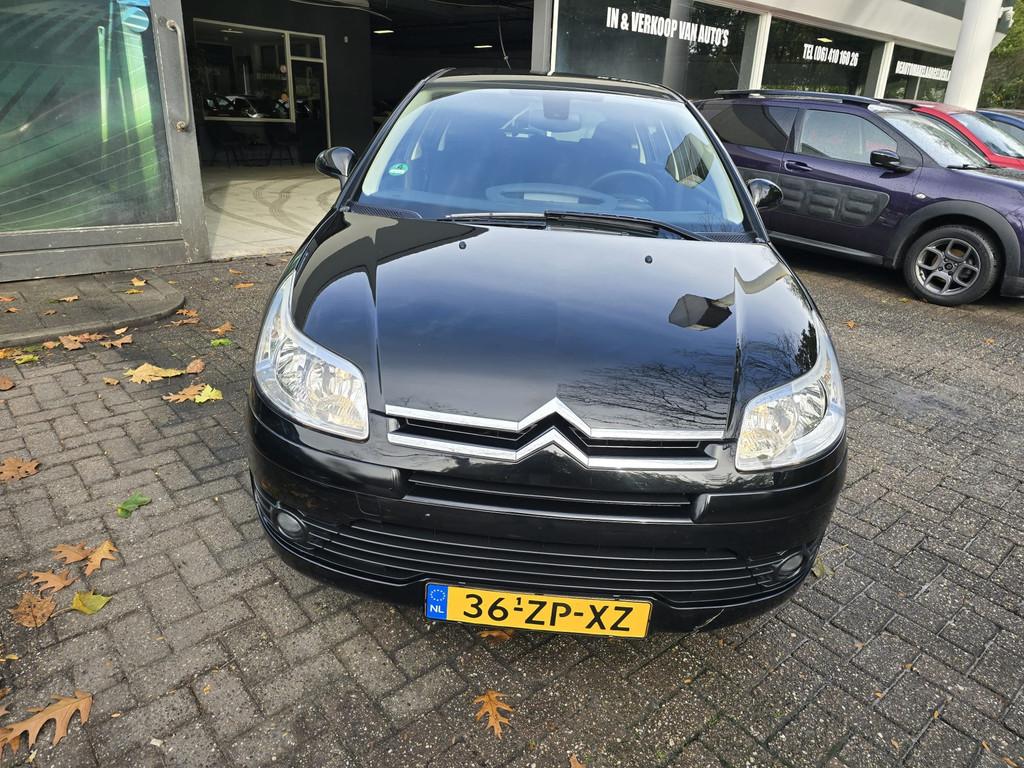Citroen C4 1.6-16V Image | AUTOMAAT | 1E EIGENAAR | 12MND GA, Auto's, Stof, Gebruikt, 4 cilinders, Zwart