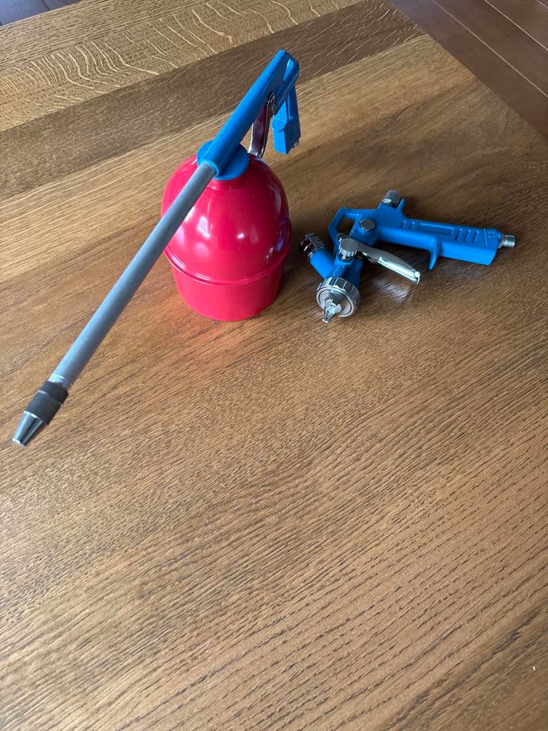 Nieuwe verfspuit voor compressor, Doe-het-zelf en Verbouw, Gereedschap | Overige machines, Ophalen of Verzenden, Nieuw