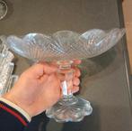 Kristallen coupe schaaltjes op voet, Ophalen of Verzenden