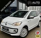 Volkswagen Up! 1.0 high up! | LUXE STOELEN | Airco | Navigat, Euro 5, Stof, Gebruikt, 4 stoelen