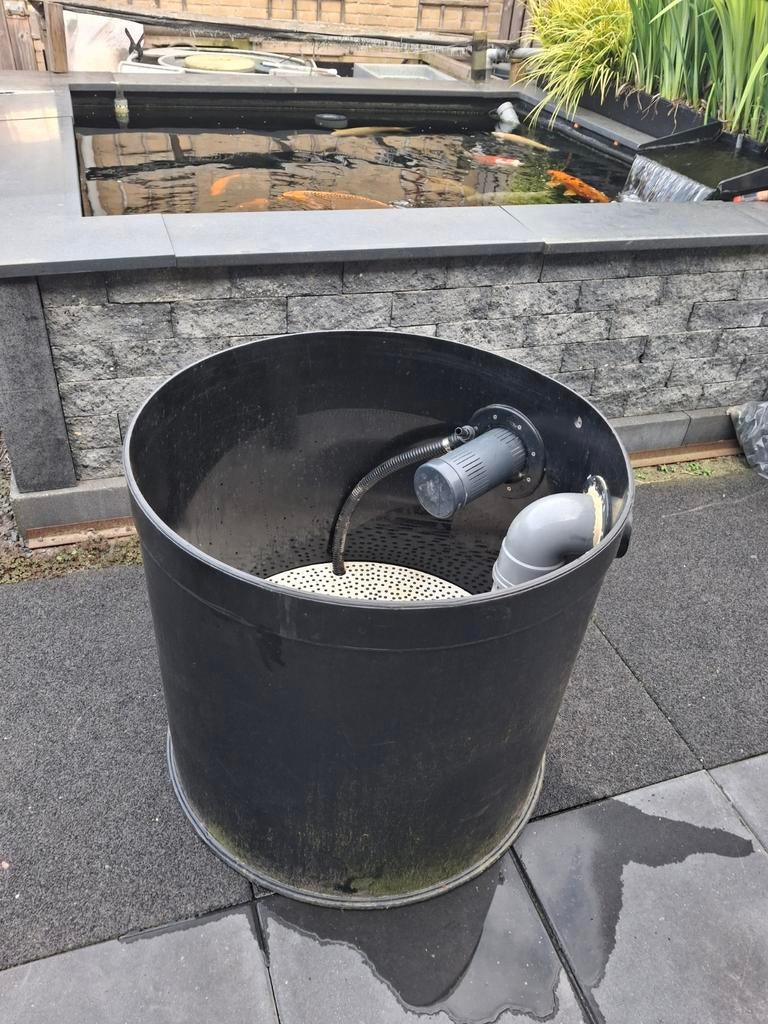 Bewegend bed filter HDPE met luchtschotel, Ophalen, Gebruikt, Vijverfilter