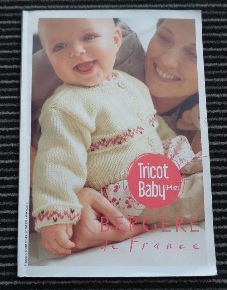 Baby breiboek Bergere de France nummer 145 babybreiboek, Hobby en Vrije tijd, Breien en Haken, Zo goed als nieuw, Breien, Patroon of Boek