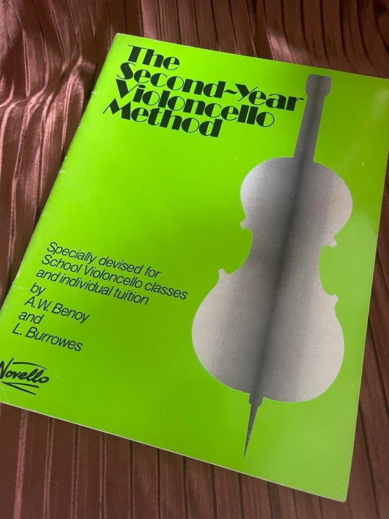 The Second-year Violoncello Method, Muziek en Instrumenten, Gebruikt, Klassiek, Les of Cursus, Ophalen of Verzenden