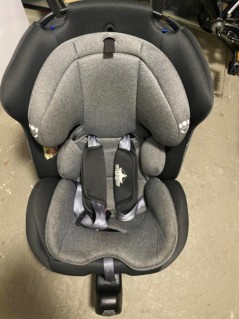 Cangaroo Sheriff autostoel 0-36 kg ISOFIX, Autogordel of Isofix, Verstelbare rugleuning, Zo goed als nieuw, 0 t/m 13 kg