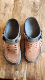 Heren Crocs maat 42 bruin, Ophalen of Verzenden, Zo goed als nieuw, Bruin