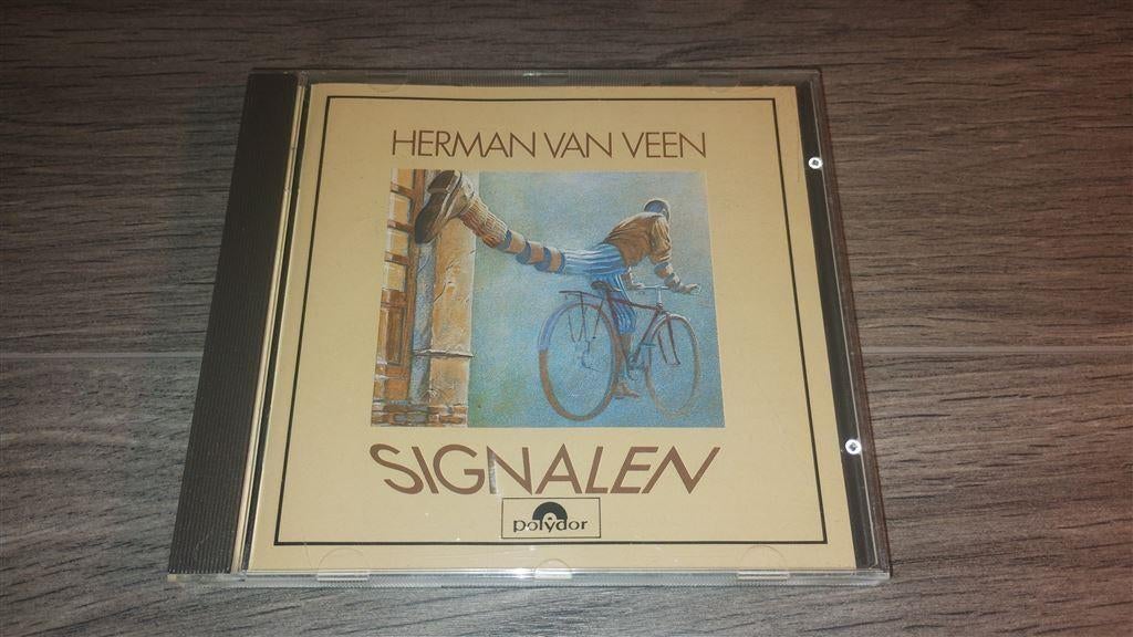 Herman Van veen - Signalen, Cd's en Dvd's, Ophalen of Verzenden, Zo goed als nieuw, Levenslied of Smartlap