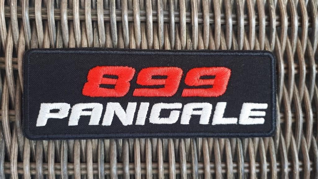 Ducati 899 Panigale strijk patch embleem - 125 x 45 mm, Ophalen of Verzenden, Nieuw