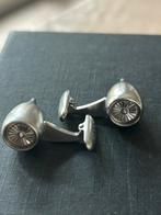 Alynn manchetknopen vorm van straalmotor vliegtuig, Verzenden, Zo goed als nieuw, Overige materialen