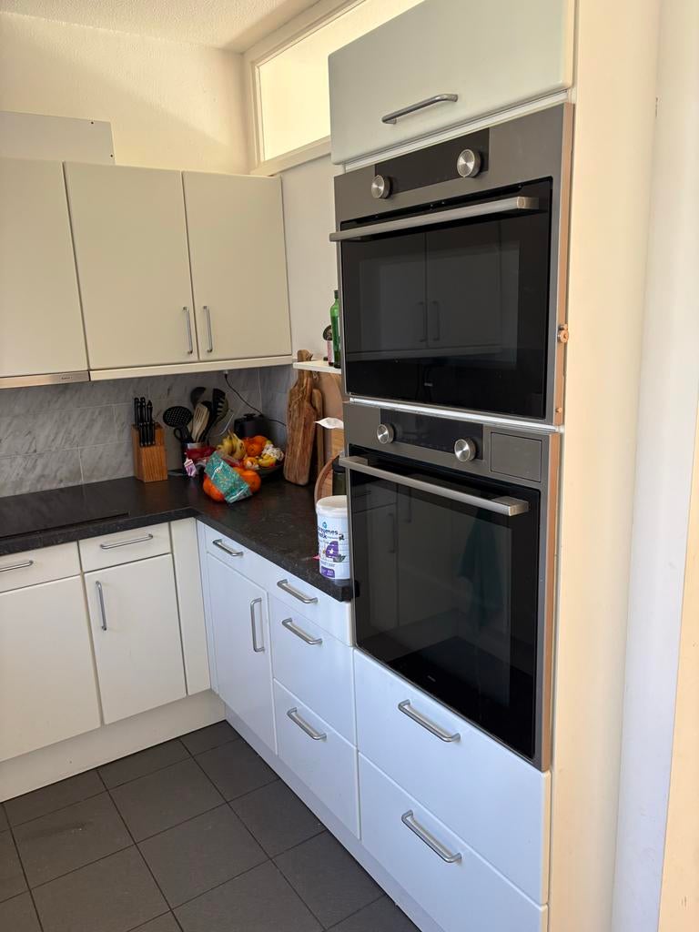 Siematic keuken met vaatwasser en  inductieplaat (2022), Ophalen, Gebruikt, Overige materialen, Wit