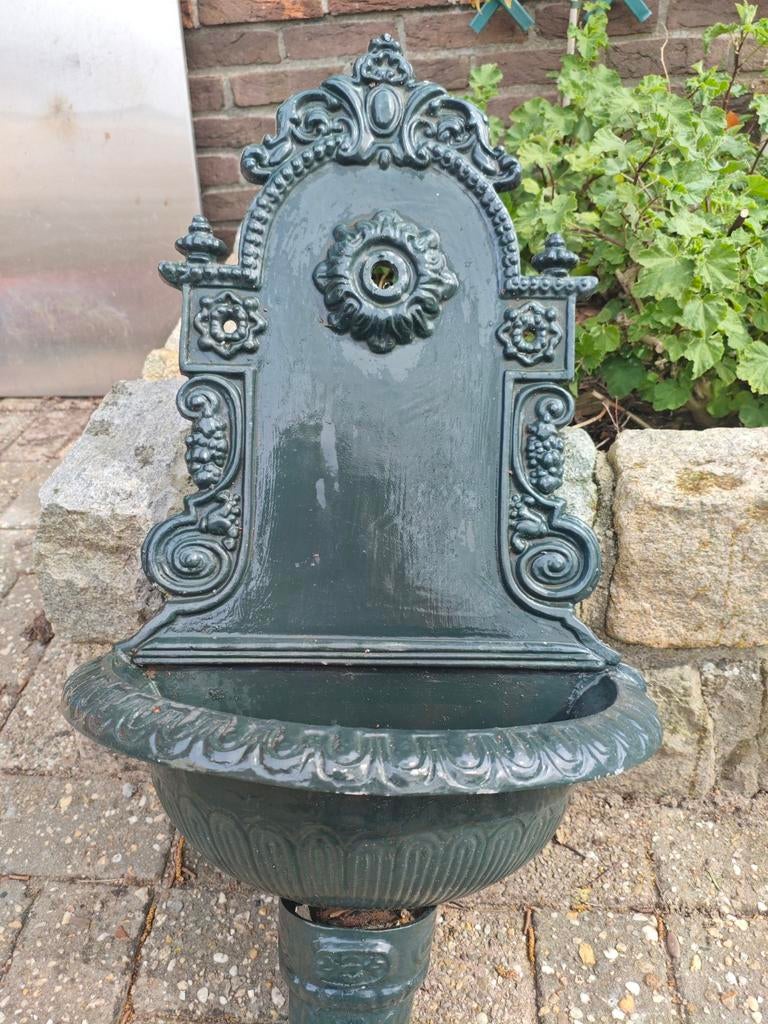 Vintage muurfontein, zonder kraan, Ophalen
