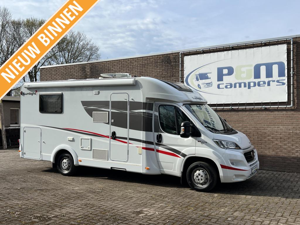 Sunlight T 69 S | AUTOMAAT | Queensbed hefbed | div extra's, Automaat, Chemisch toilet, Sunlight, Fiat