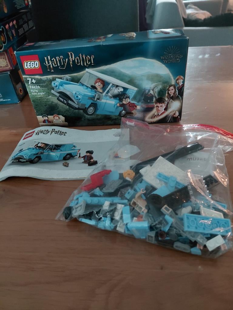Lego Harry Potter Flying Ford Anglia 76424, Lego, Harry Potter, Ophalen of Verzenden, Zo goed als nieuw