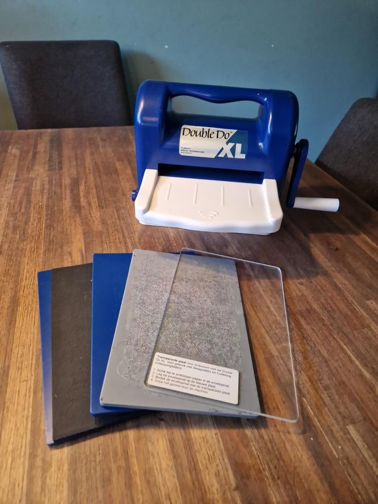Double Do XL Stans- en Embossingmachine, Ophalen of Verzenden, Gebruikt, Gereedschap of Toebehoren