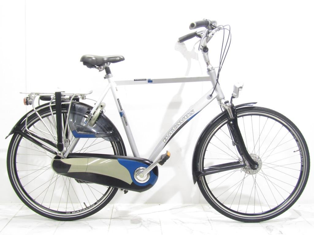 Batavus Weekend grijs heren 61cm 28inch, 61 tot 65 cm, Gebruikt, Batavus, Versnellingen