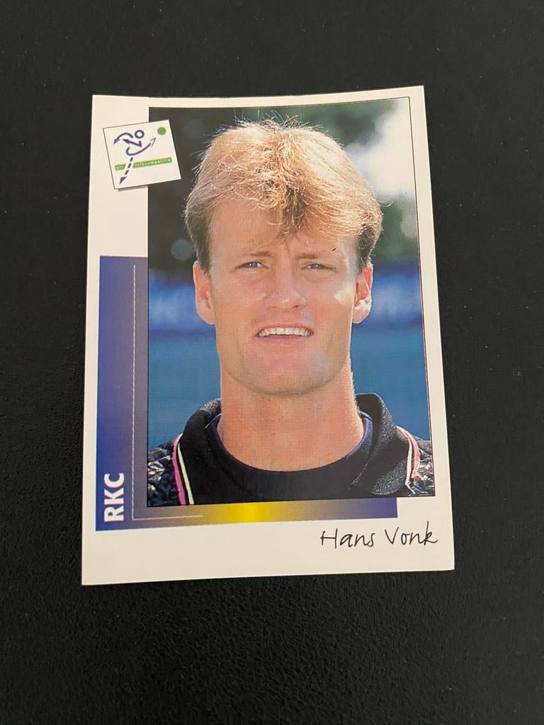 Hans Vonk - RKC Waalwijk - Panini Voetbal 96, Verzamelen, Ophalen of Verzenden, Zo goed als nieuw, Overige binnenlandse clubs