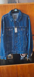 Spijkerjack mt L nieuw, Kleding | Heren, Ophalen of Verzenden, Nieuw, Maat 52/54 (L), Blauw