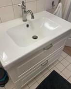 Badkamermeubel wastafel ikea wit, Zo goed als nieuw, Minder dan 100 cm, Wasbak of Wastafel, 25 tot 50 cm