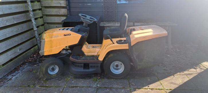Stiga Zitmaaier - Opknapper, Tuin en Terras, Zitmaaiers, Gebruikt, Opvangbak, Ophalen of Verzenden