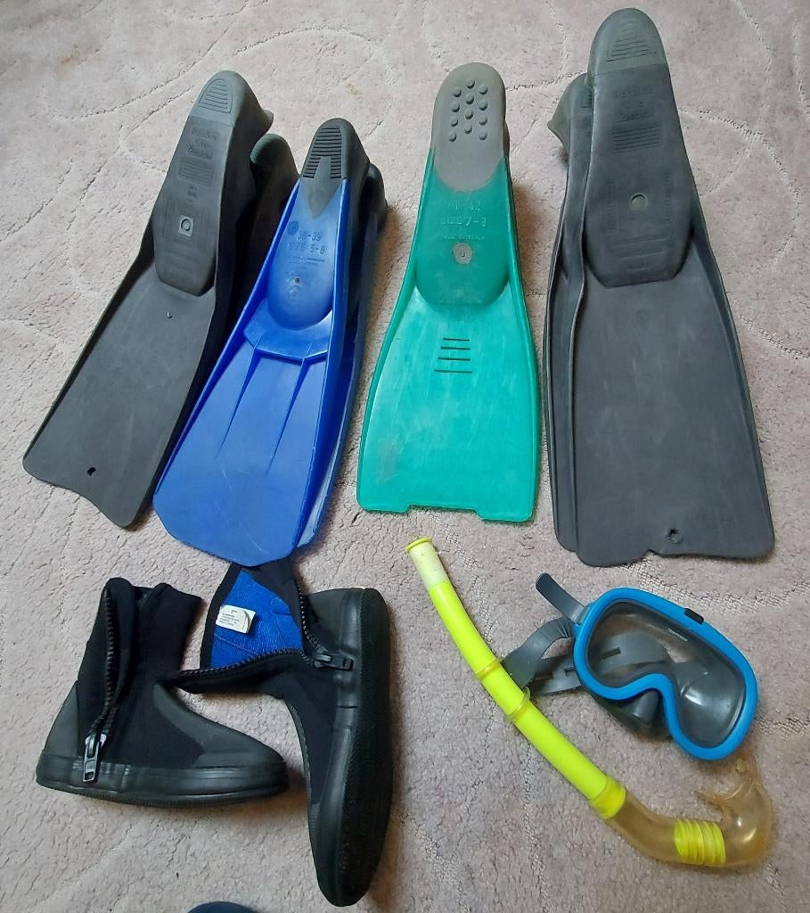 zwem/duik vinnen, Ophalen of Verzenden, Gebruikt, Zwem- of Duikvliezen