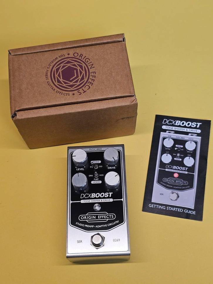 Origin Effects DCX BOOST, Muziek en Instrumenten, Effecten, Zo goed als nieuw, Ophalen of Verzenden