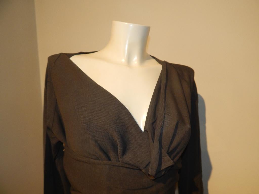 Sarah Pacini vestje wikkel model grijs van kleur one size, Maat 38/40 (M), Verzenden, Sarah Pacini, Zo goed als nieuw