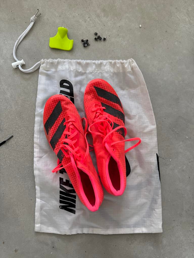 Adidas allround spikes US maat 8, Adidas, Gebruikt, Ophalen of Verzenden, Spikes