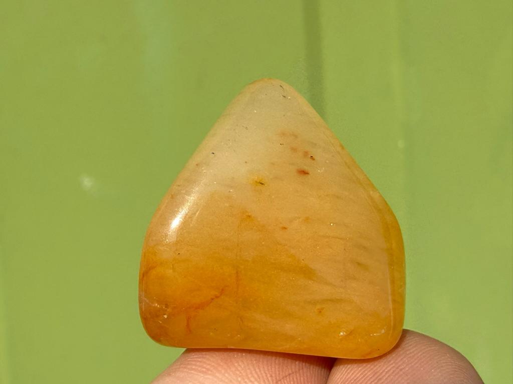 Gouden Himalaya Azeztuliet broekzaksteen mineralen, Ophalen of Verzenden, Mineraal