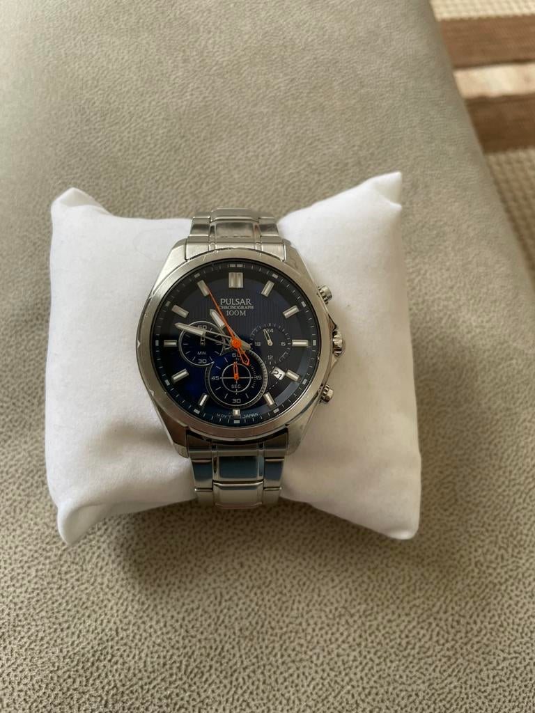 Pulsar Herenhorloge, Ophalen of Verzenden, Zo goed als nieuw, Staal, Overige merken