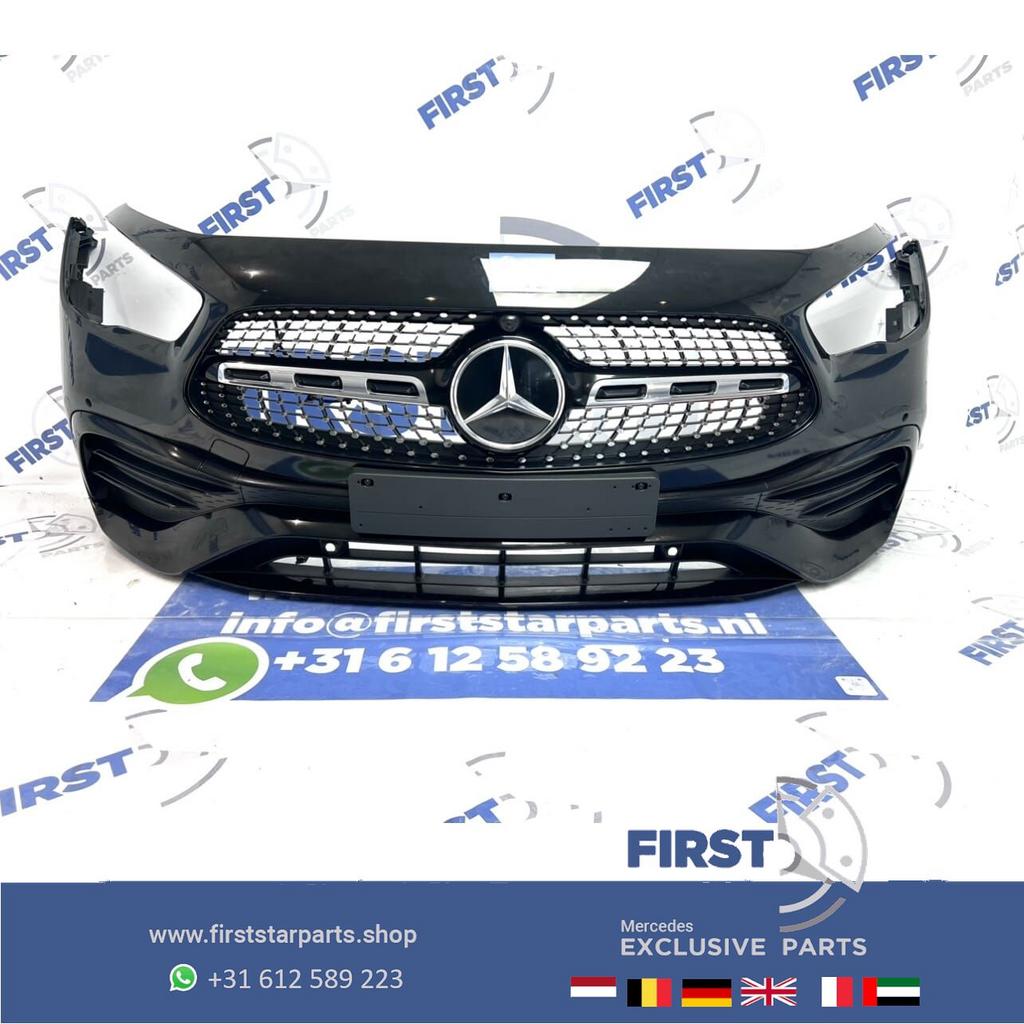 W247 H247 GLA AMG LINE VOORBUMPER ZWART WIT GRIJS COMPLEET +, Gebruikt, -, Voor, Ophalen of Verzenden